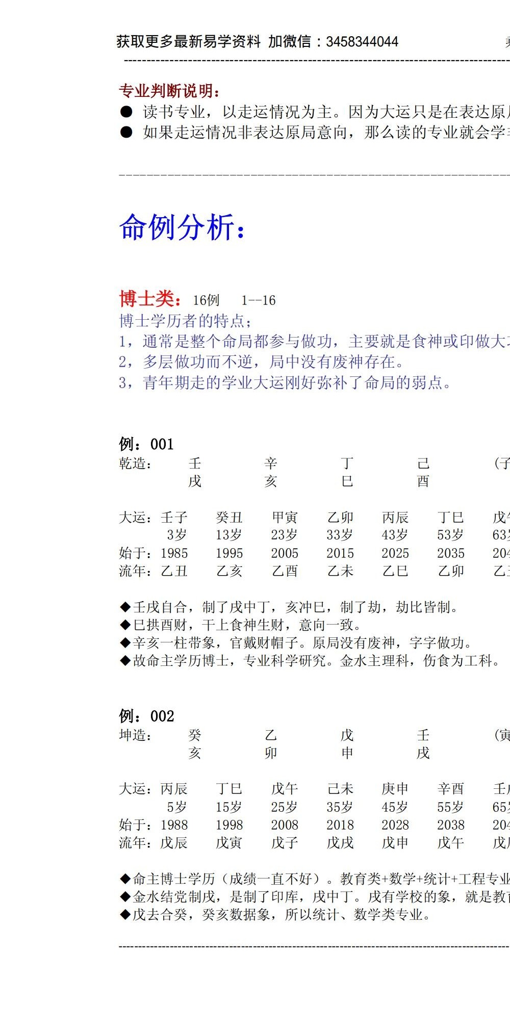 乘马班如 盲派命理 教材合集