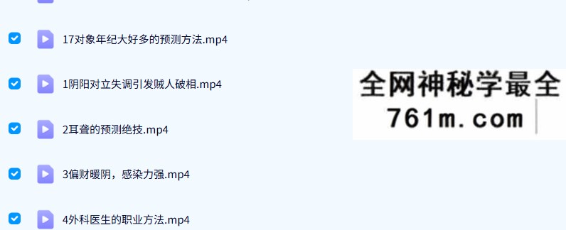 德馨-民间八字之阴阳象法 22集视频
