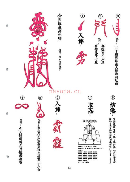 天罡三十六两个版本46页+154页PDF 道家秘法