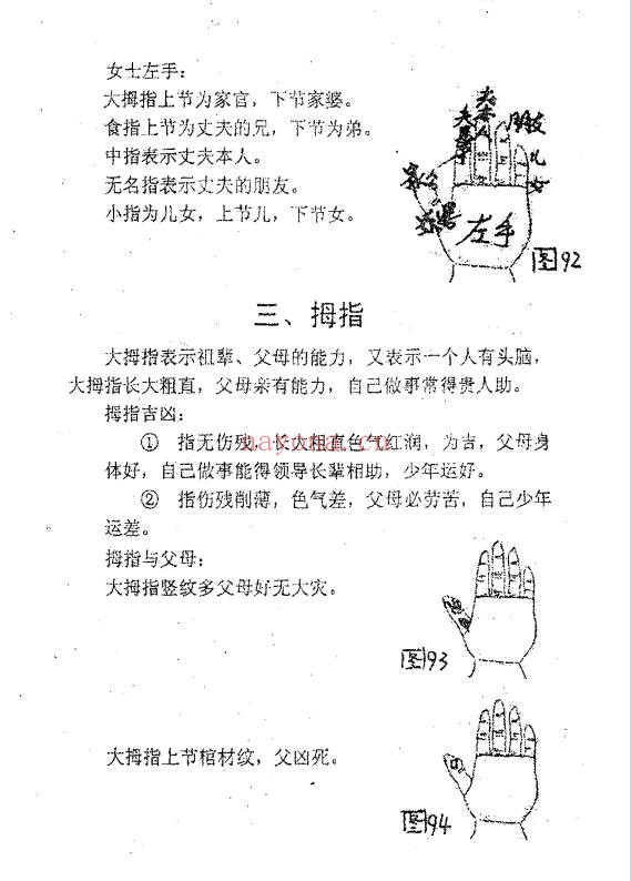 陈梦妃手相速断课堂教案87页PDF 手相教程