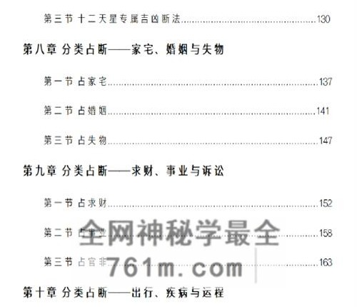 H859飞宫小奇门秘传全书 PDF电子书217 页