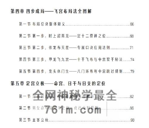 H859飞宫小奇门秘传全书 PDF电子书217 页