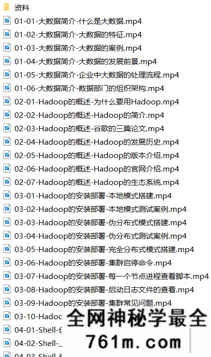 2023最新大数据Hadoop全新升级版入门教程|零基础从安装搭建到集群调优