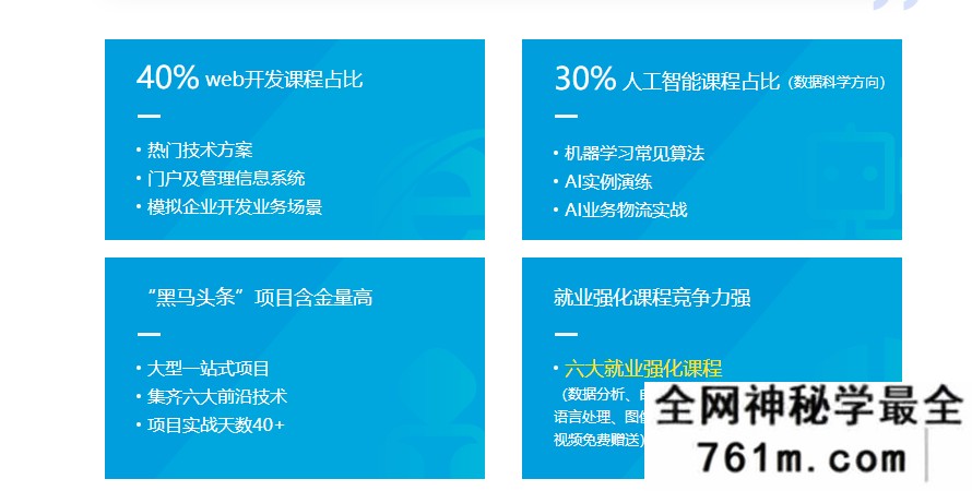 【Python】黑马-Python+人工智能就业班v5.0-15980元 【2020版】