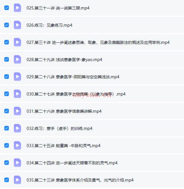 许明堂扁鹊意象医学见象改象研讨会二期50集视频+课件