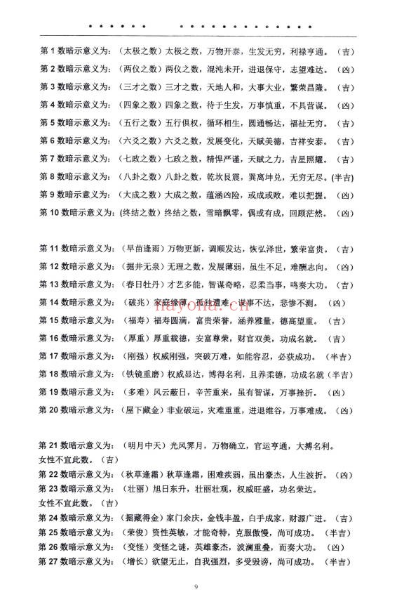 靖明子中国姓名学汉字磁场高级教材234页PDF 姓名学