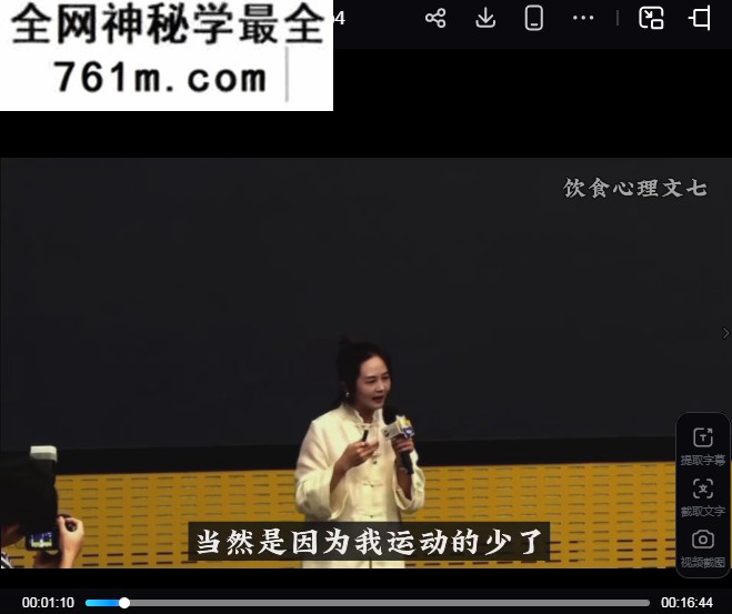 文七老师饮食心理28天驾驭食欲训练营视频课程合集100集