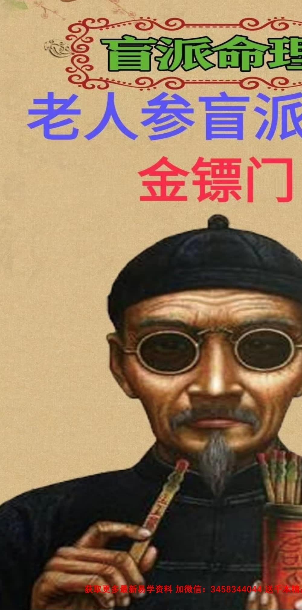 金镖门老人参盲派命理理论精华233页