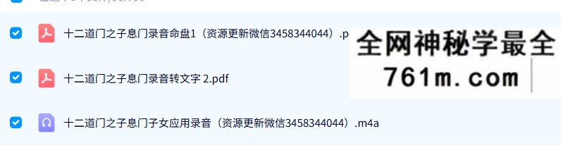 金镖门老人参盲派十二道门之子息门1节录音+电子文档