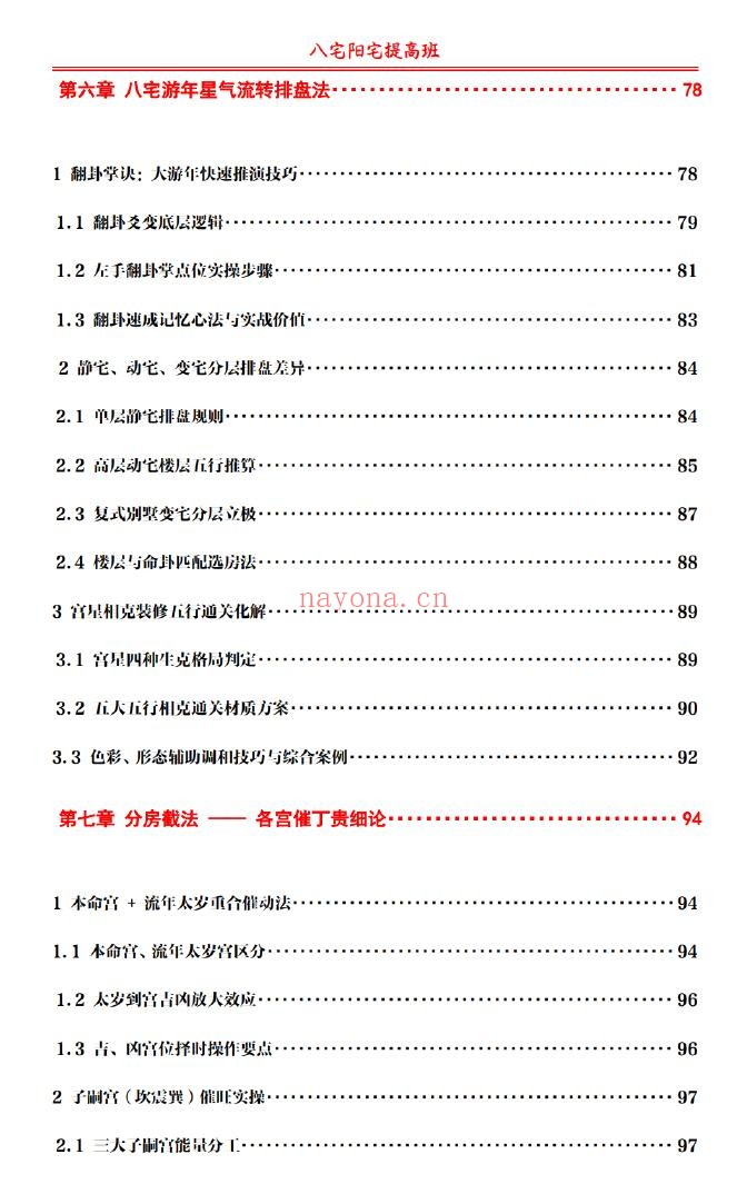 于城道《阳宅提高班 八宅催丁贵》231页 堪舆阳宅 第4张