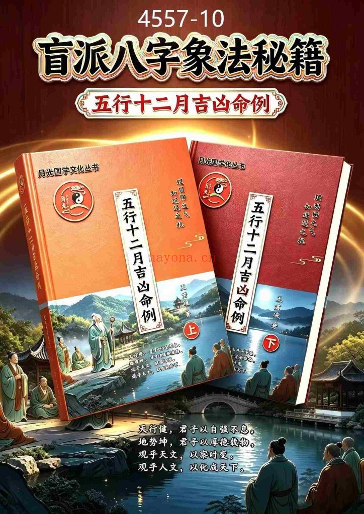 《盲派八字象法秘籍·五行十二月吉凶命例》上下册10