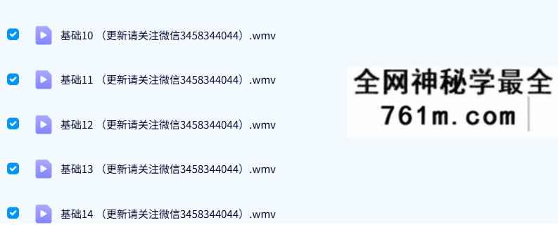 兴易老师 2011年《盲派八字》初级中级高级 95集合集