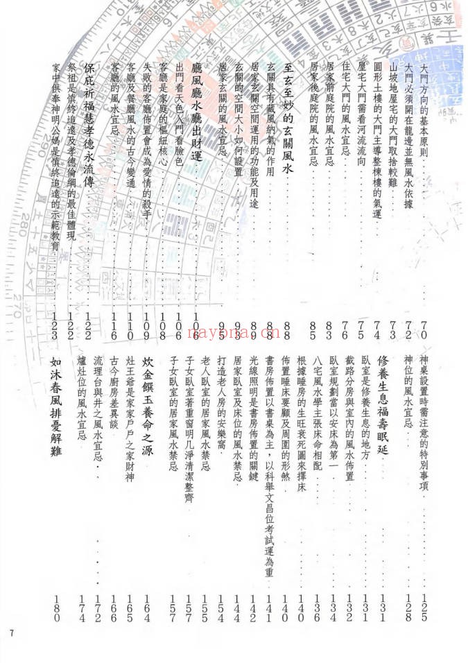 张清渊阳宅内煞一点就通434页PDF 阳宅风水