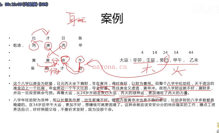 知相知命胖嘟嘟零基础八字课150集视频 八字教程