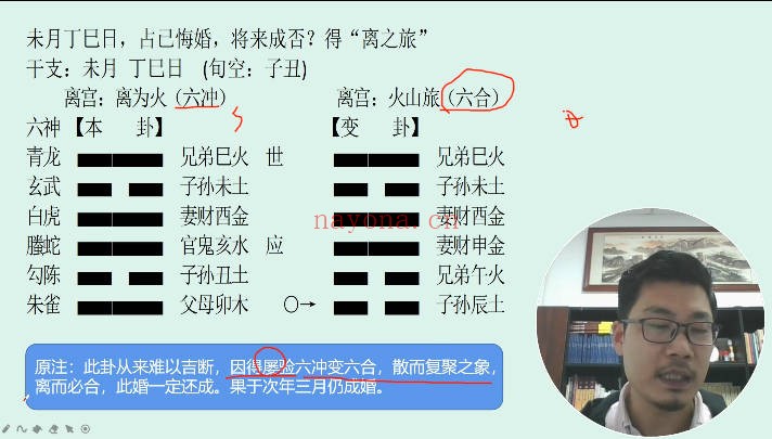 大易习贞孙汗清增删卜易六爻教程170集视频 六爻教程