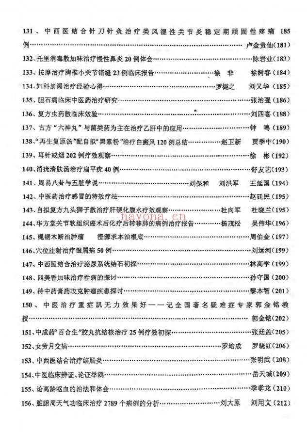 中医书临床绝招汇编12本PDF 中医临床