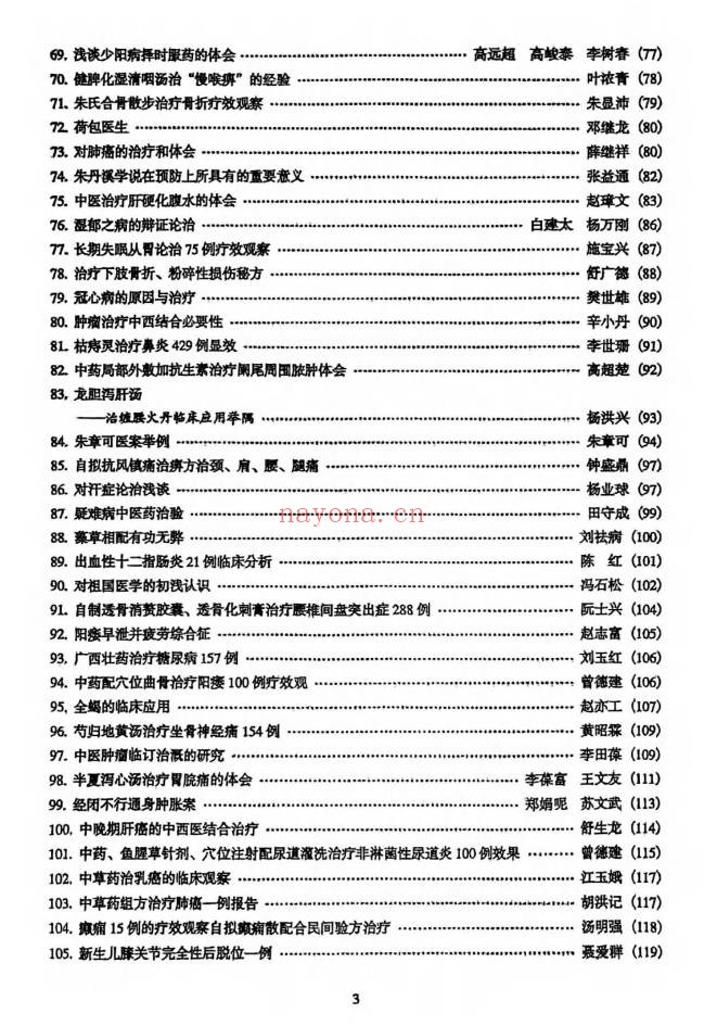 中医书临床绝招汇编12本PDF 中医临床