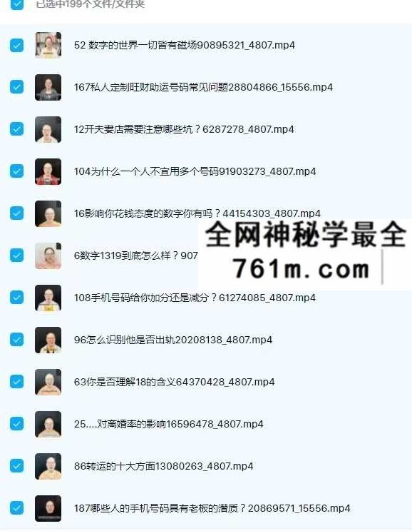 石红数字能量学实际案例分享视频199集