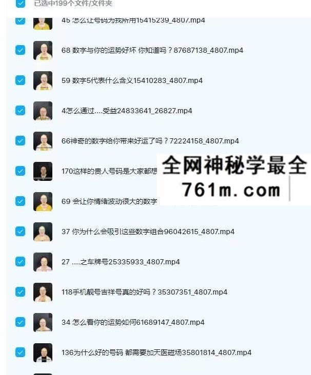 石红数字能量学实际案例分享视频199集