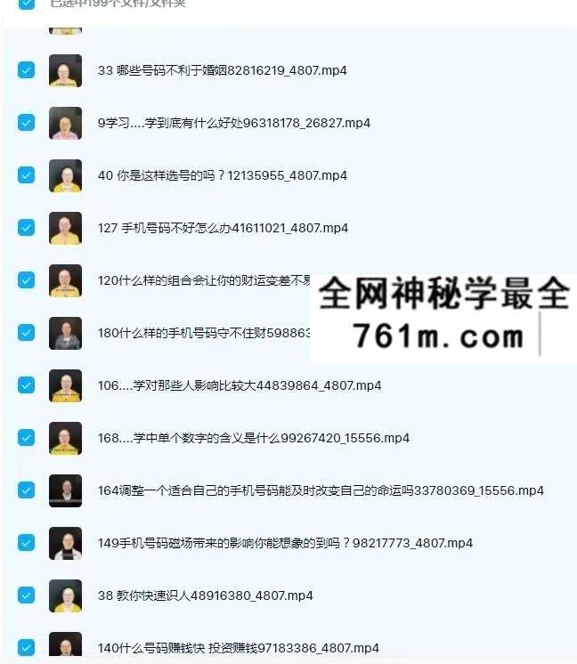 石红数字能量学实际案例分享视频199集