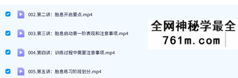 【胎息修炼课】胎息修炼秘法线上训练营7集