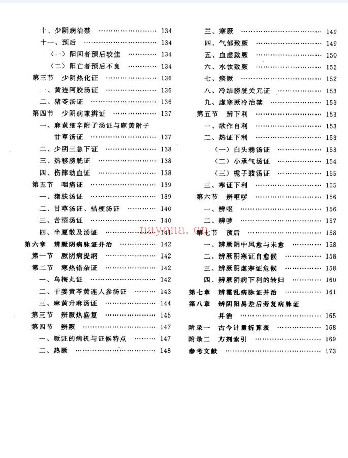 伤寒论笔记图解180页PDF 伤寒论教程