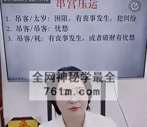 A2483高雅兰老师 十二串宫压运的实战案例解析第一二集