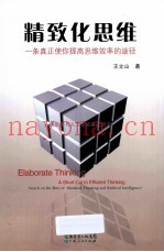 精致化思维  一条真正使你提高思维效率的途径