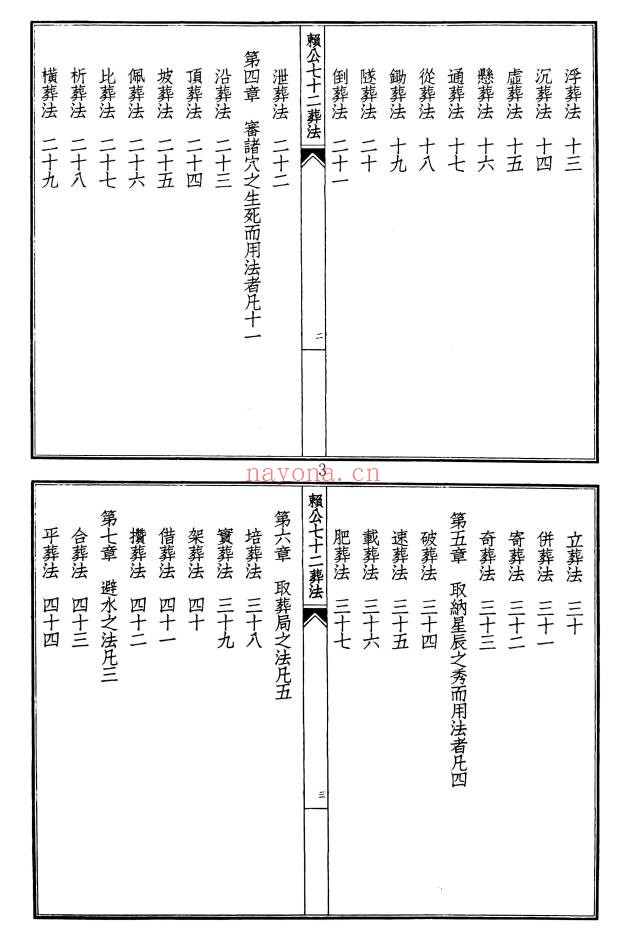 学易斋重刊本赖公七十二葬法68页PDF 阴宅秘本