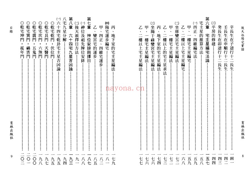 吴友聪后天派阳宅实证308页PDF 阳宅风水