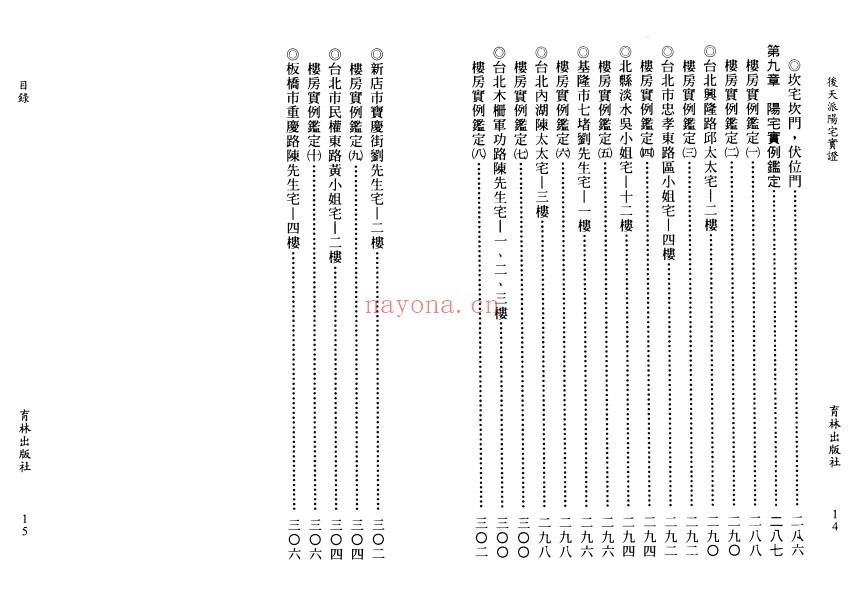 吴友聪后天派阳宅实证308页PDF 阳宅风水