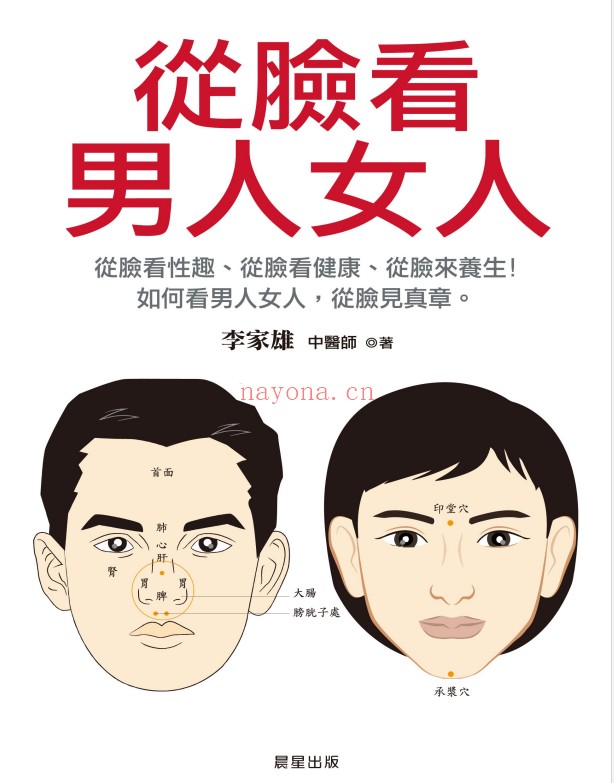 李家雄从脸看男人女人329页PDF 面相教程