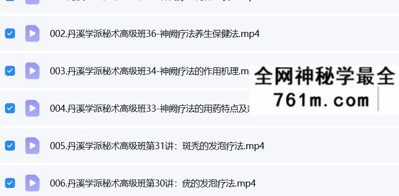 赵书曦丹溪学派秘术高级班35集