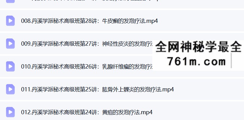 赵书曦丹溪学派秘术高级班35集