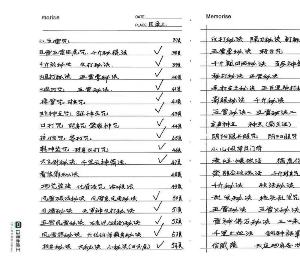《华光法术》64双页