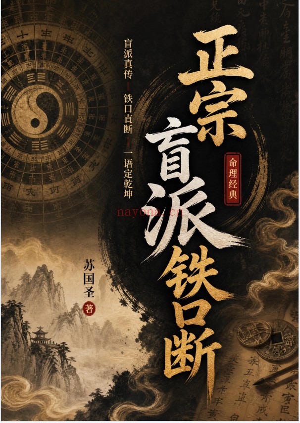 苏国圣正宗盲派铁口断255页PDF 盲派命理