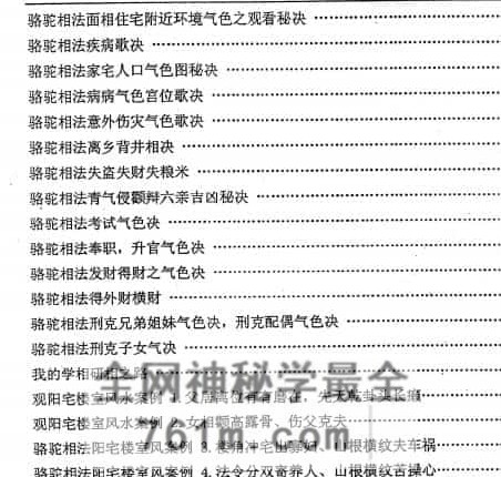 G1790范炳檀-《骆驼相法面相观明阳宅风水》PDF电子书216页