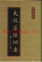 大般若经纲要