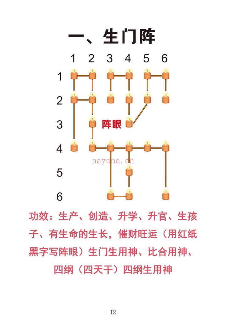 《全真教道家秘传法术奇门灯阵》9