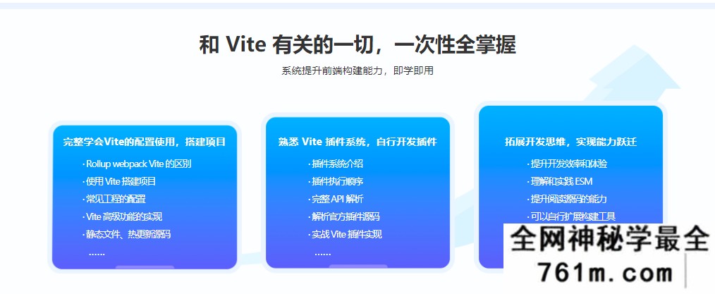 【WEB前端】Vite 从入门到精通,玩转新时代前端构建法则|完结无秘