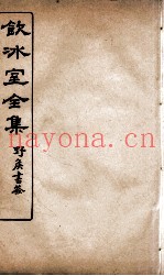 饮冰室全集  43