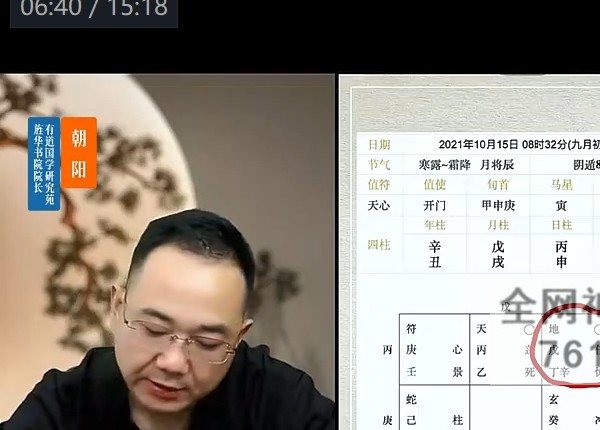 H869牛朝阳《奇门五福班》58集视频 约15小时