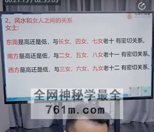 A2490李晋宇-八字通阴阳宅风水深度揭秘吉凶灾祸破财夭折法门视频1集