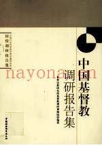 中国基督教调研报告集