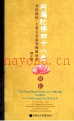 阿弥陀佛四十八愿  首楞严经  大势至菩萨念佛圆通章讲记