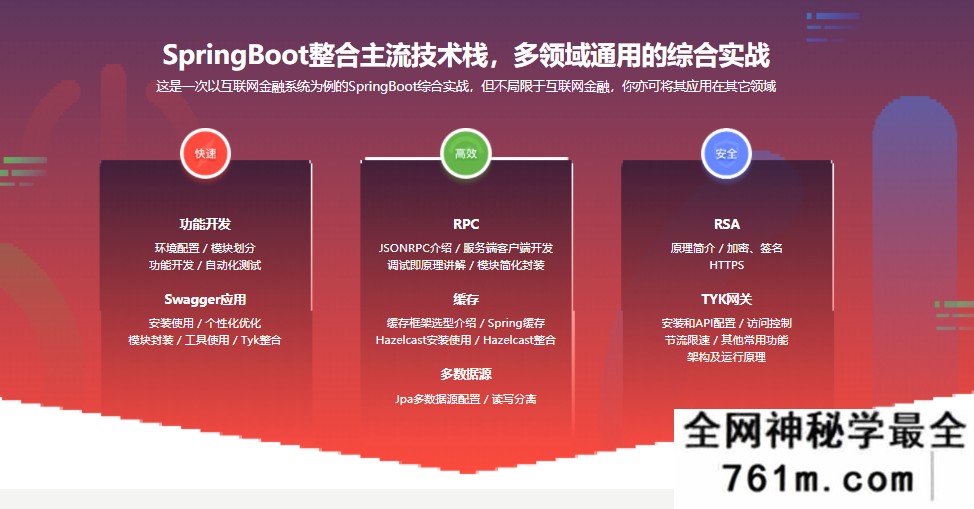 【JAVA】Spring Boot开发理财产品系统