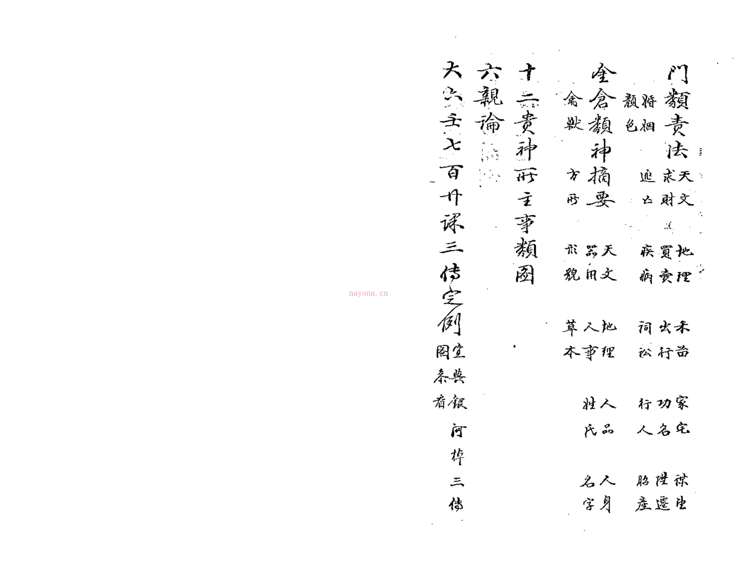 壬遁秘钞