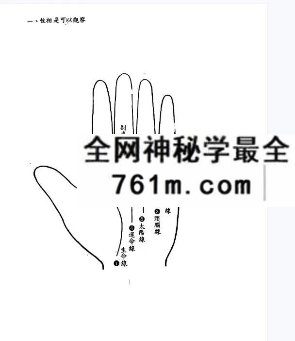 性相与面相