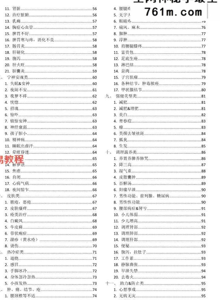 剑指祝由小妙招法术分享.pdf 158页
