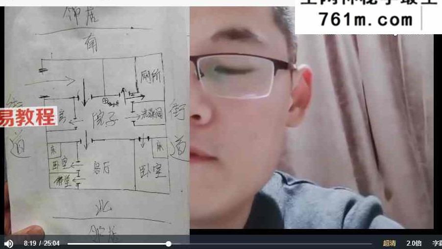 《大唐行易唐友权清竹易学班风水回放》13集视频